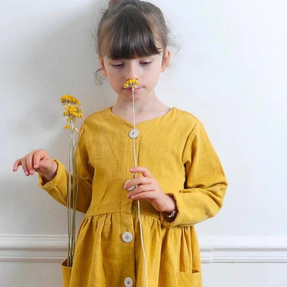 Anna Dress - Kids - Sewing Pattern | Ikatee