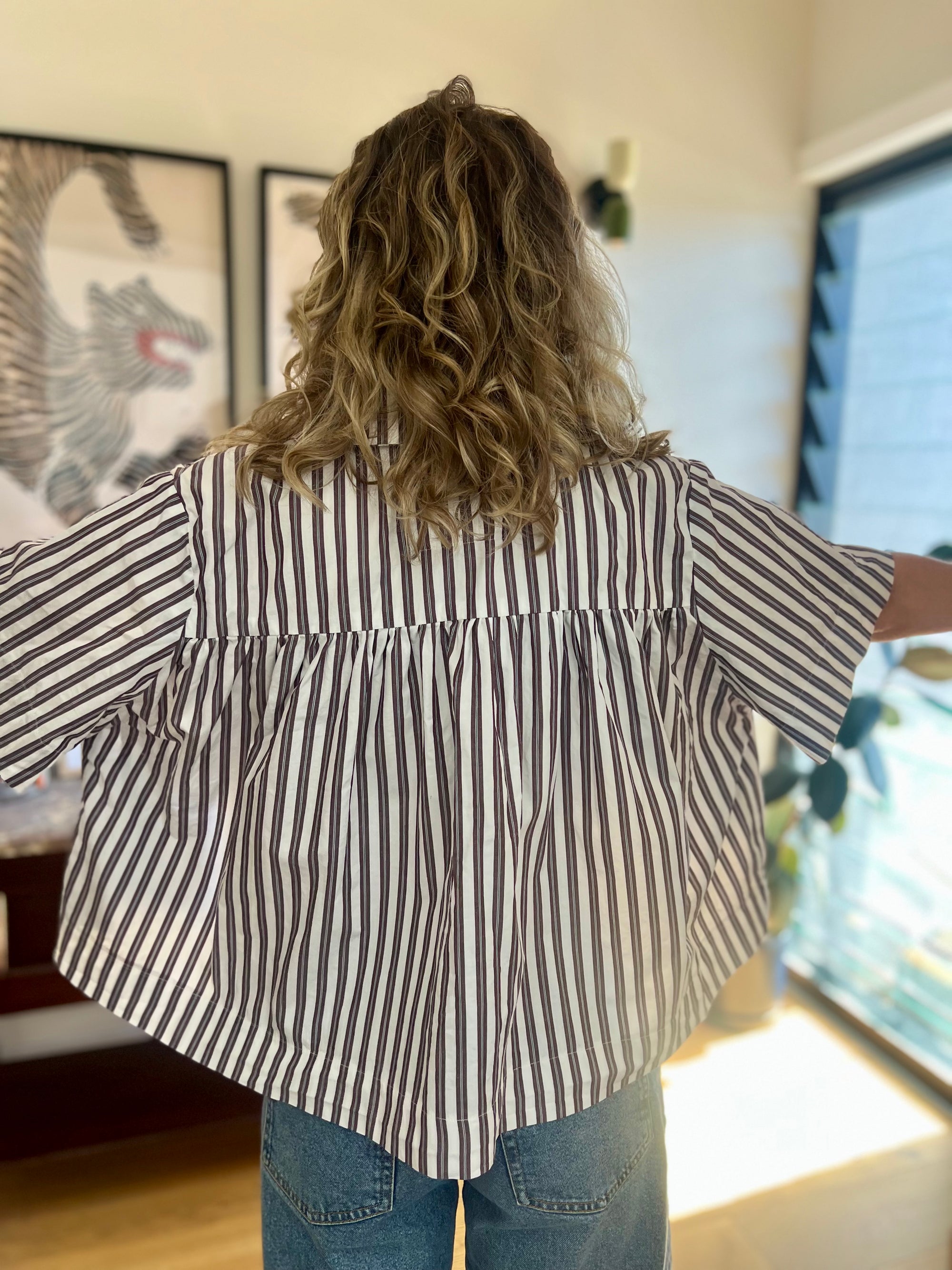 PDF Pattern - Calla Shirt | Elle Stitch