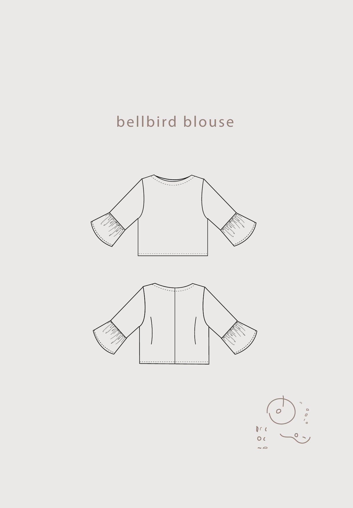 Common Stitch Bellbird Blouse