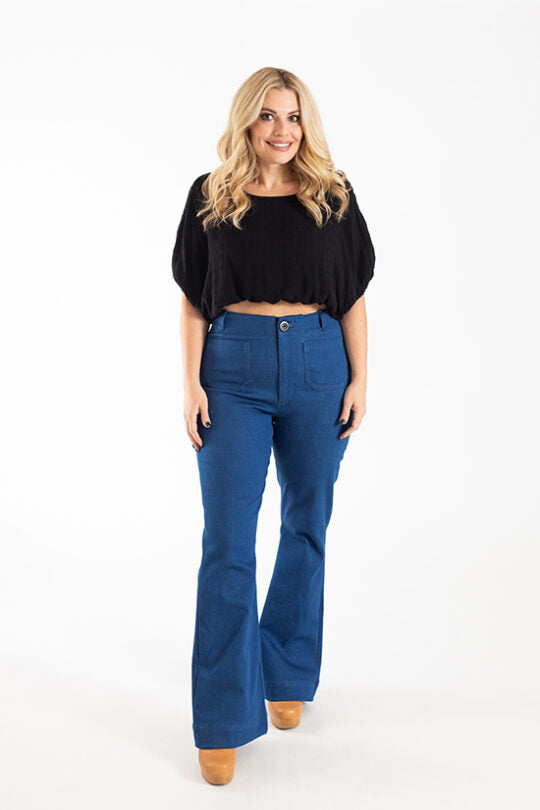 Isle Jeans - Sewing Pattern | Chalk and Notch Patterns