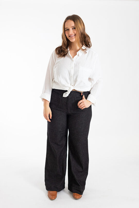 Isle Jeans - Sewing Pattern | Chalk and Notch Patterns