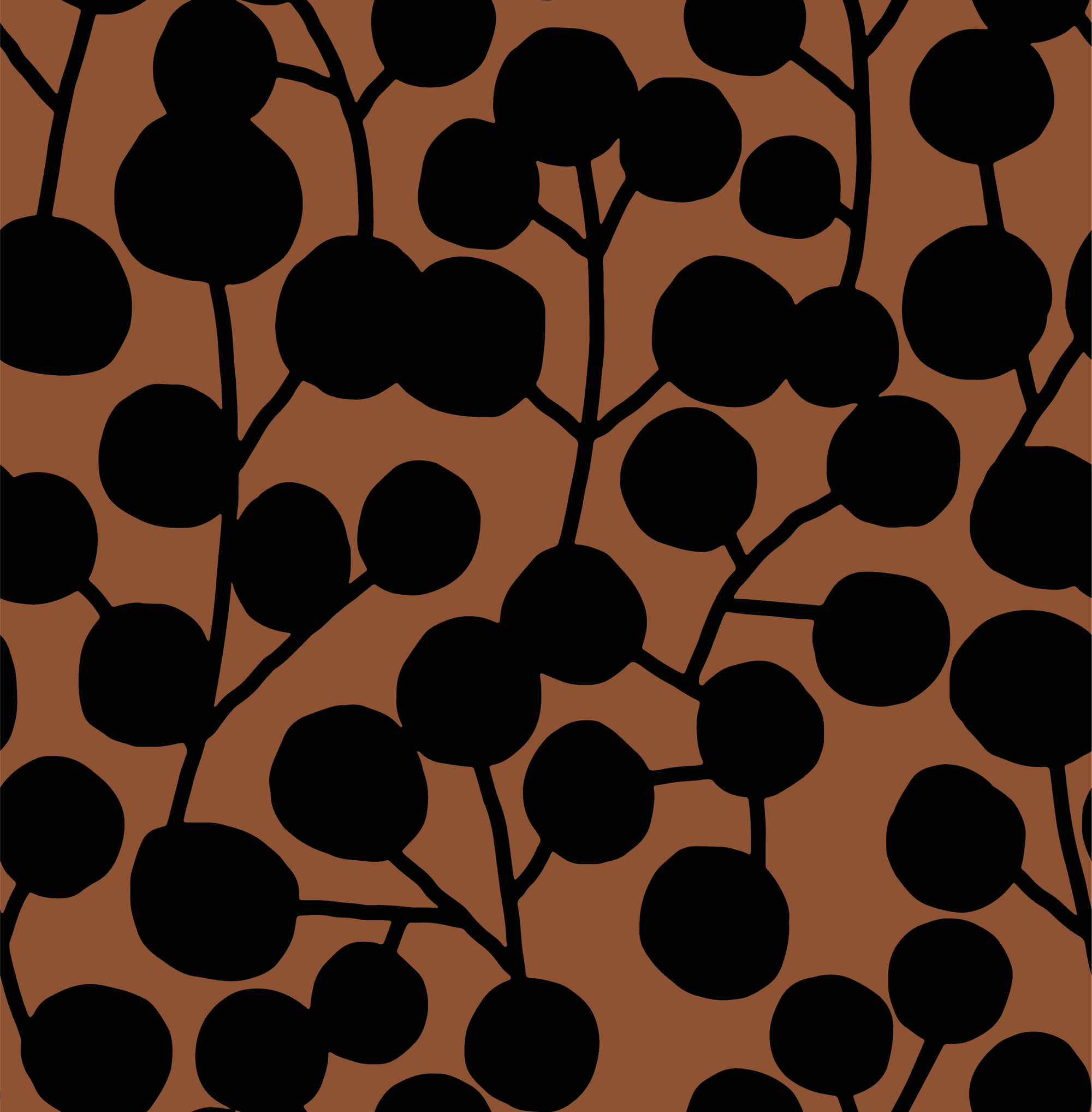 Jennifer Bouron - Cotton Viscose Twill - Ivy Brown - 80cm piece