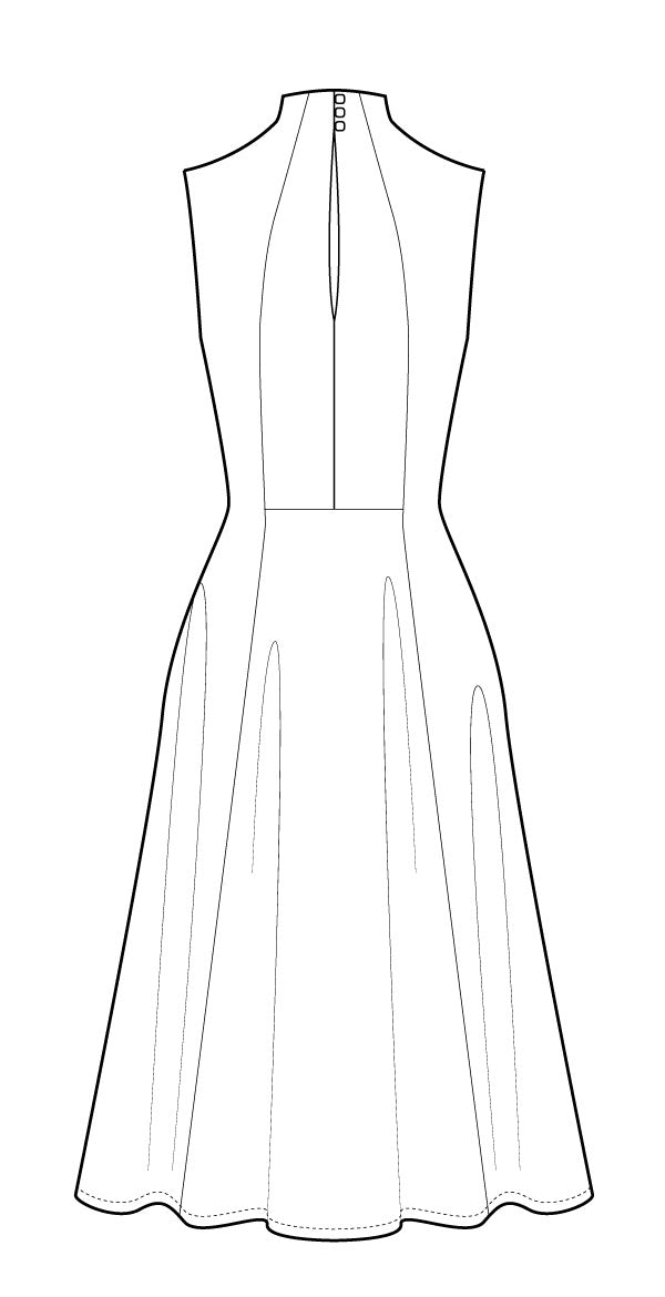 PDF Pattern - Jackie Dress | Victory Patterns