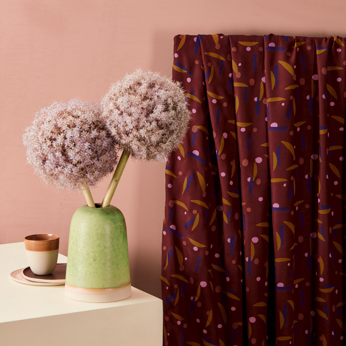 Atelier Brunette - Java Rust - Viscose Crepe – MaaiDesign Fabrics