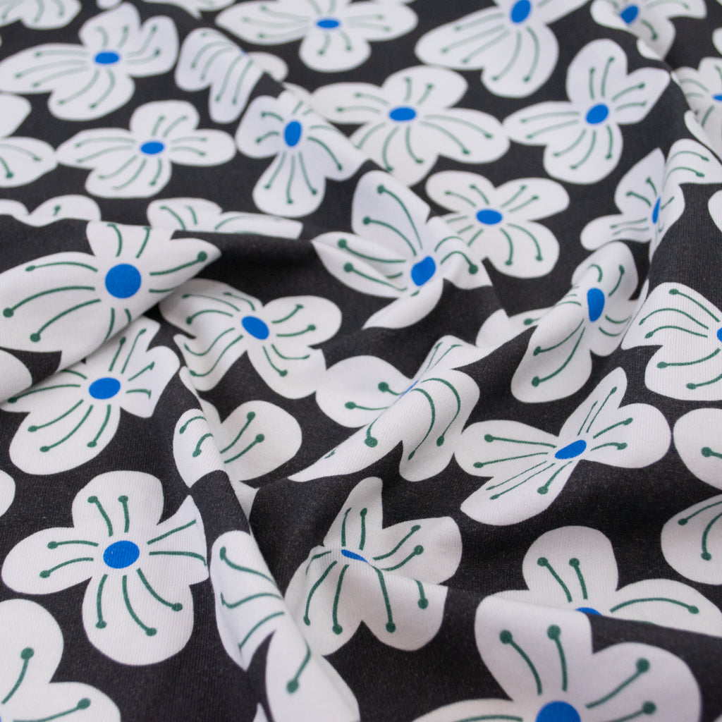 Jessica Nielsen - Cotton Jersey - Daisies