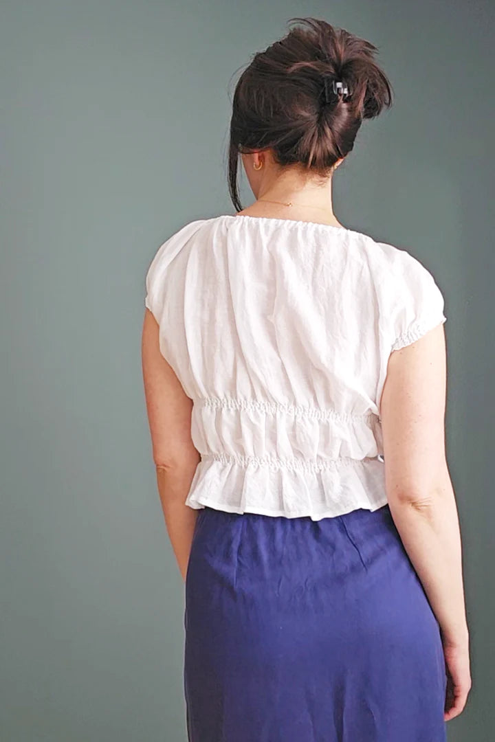 PDF Pattern - Joni Blouse + Dress | Pattern Scout