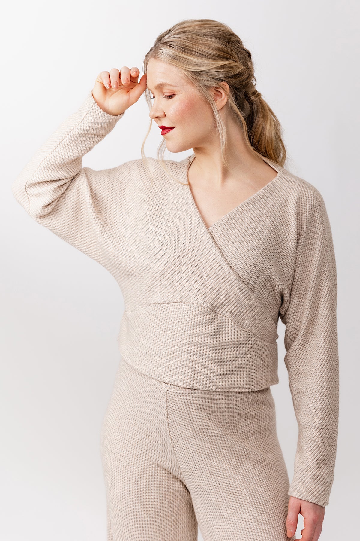 PDF Pattern - Kajo Batwing Wrap Sweater and Dress | Named Clothing