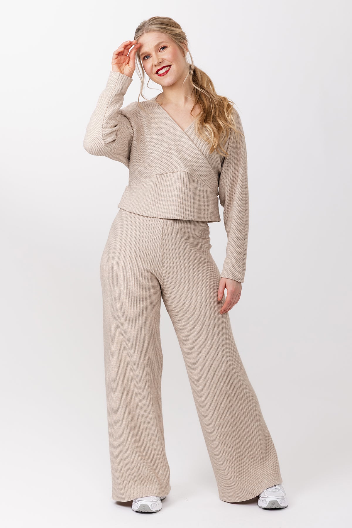 PDF Pattern - Kajo Batwing Wrap Sweater and Dress | Named Clothing