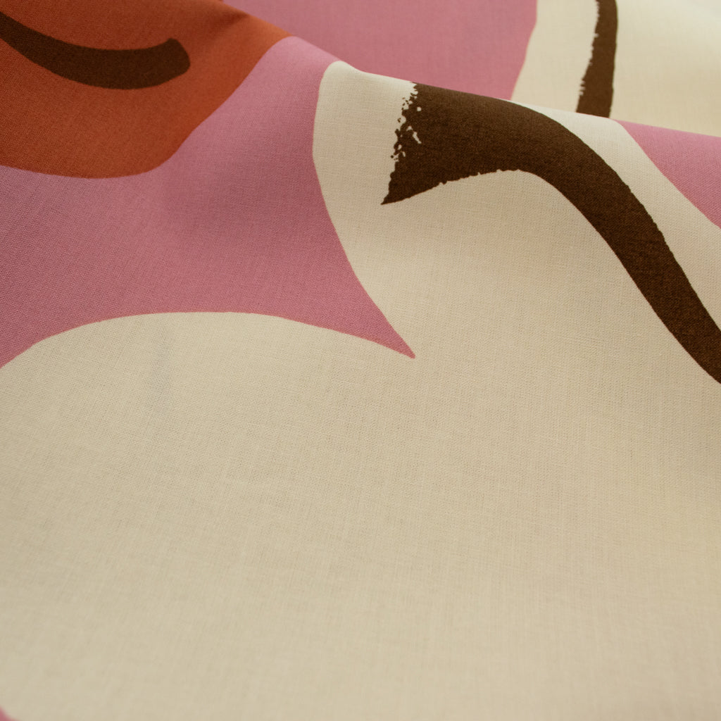Marimekko - Kukasta Kukkaan - Organic Cotton - Pink
