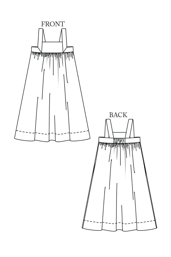 Simple Marjin Pattern PDF Pattern - Honey | Merchant & Mills – MaaiDesign Fabrics