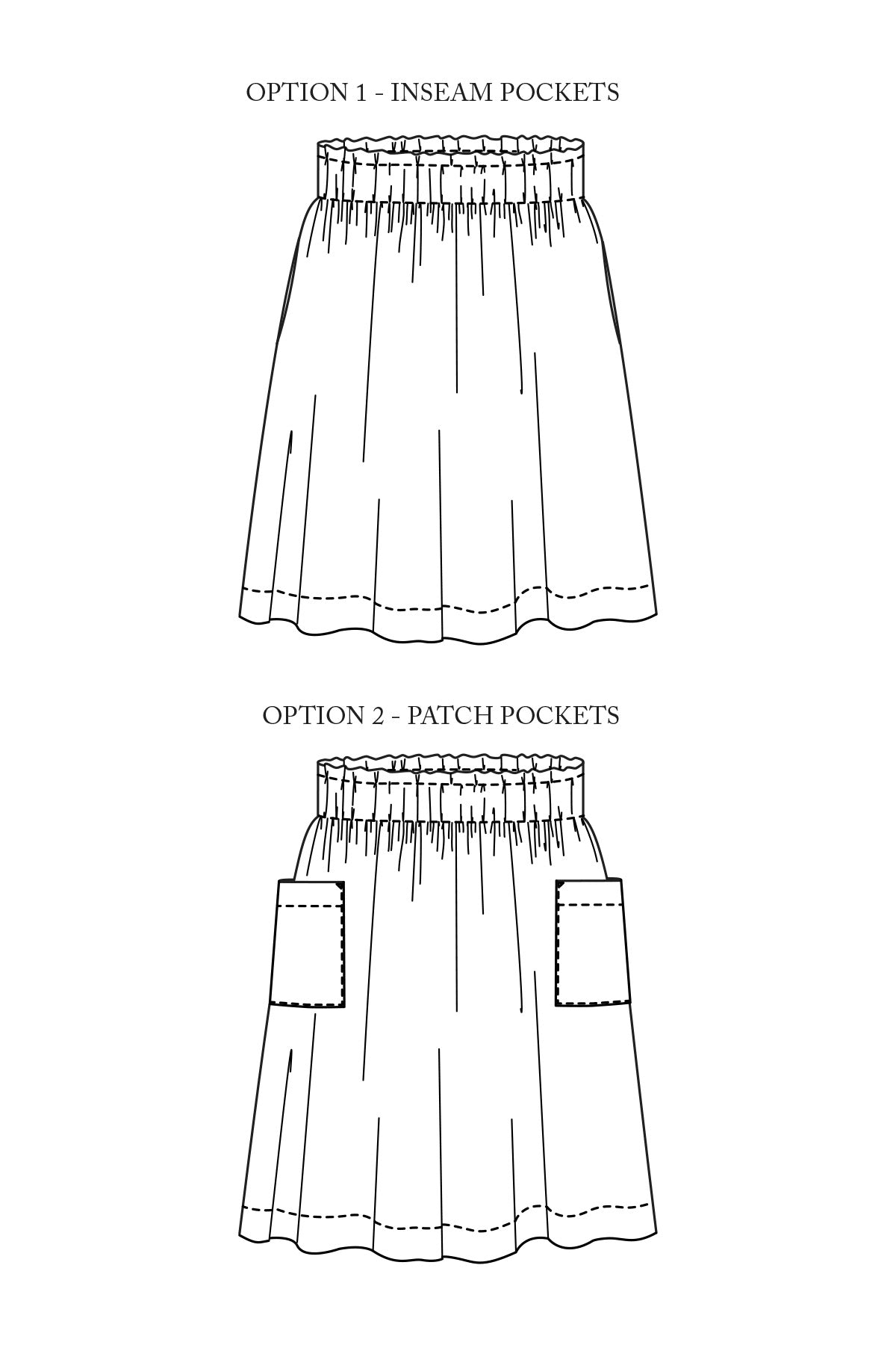 PDF Pattern - Mathilde Skirt | Merchant &amp; Mills
