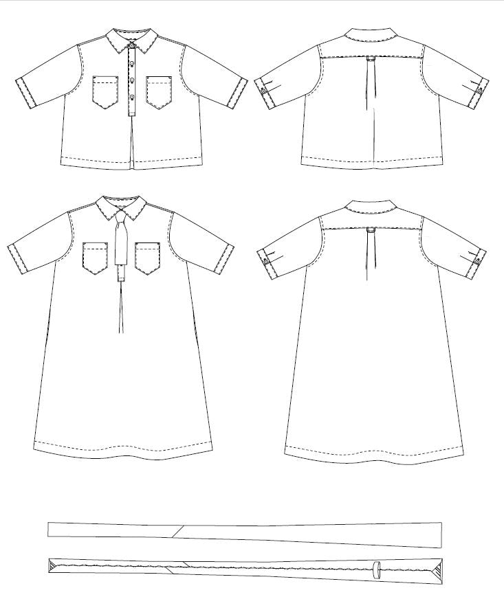 Pattern Scout Pdf Patterns PDF Pattern - Scout Dress | Merchant & Mills – MaaiDesign Fabrics