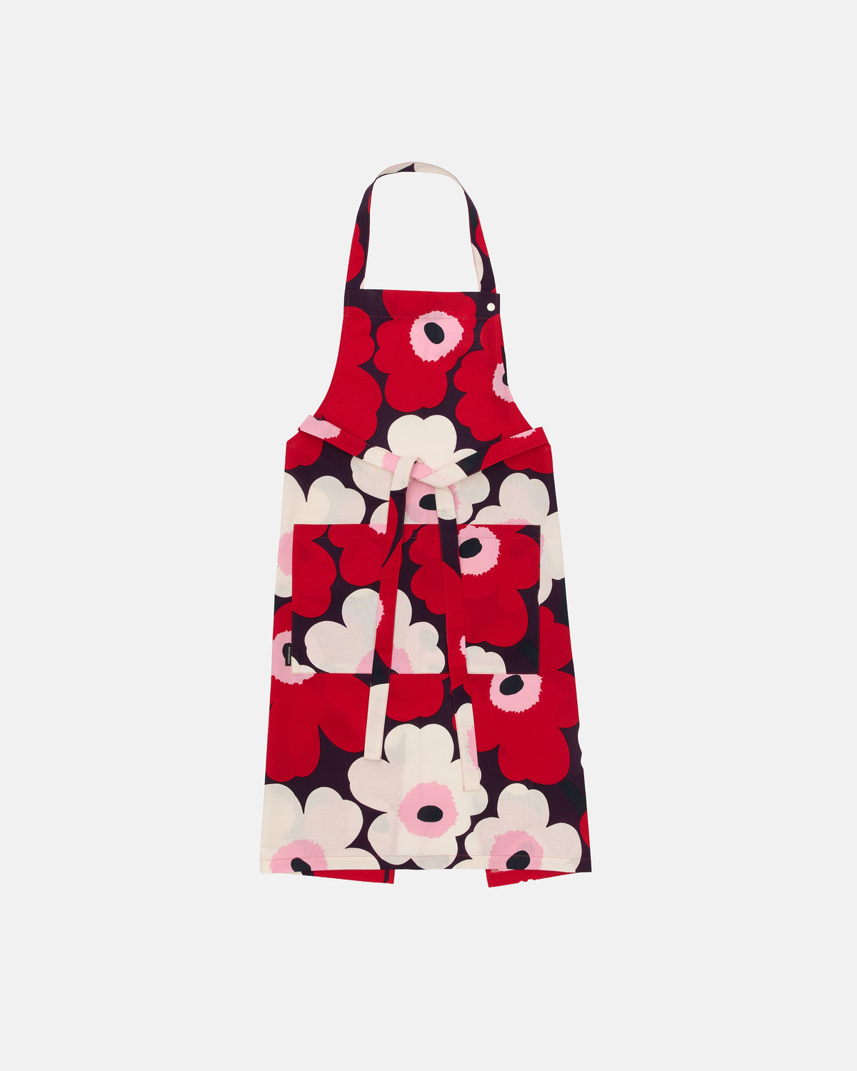 Marimekko - Pieni Unikko - Organic Cotton - Plum &amp; Cranberry