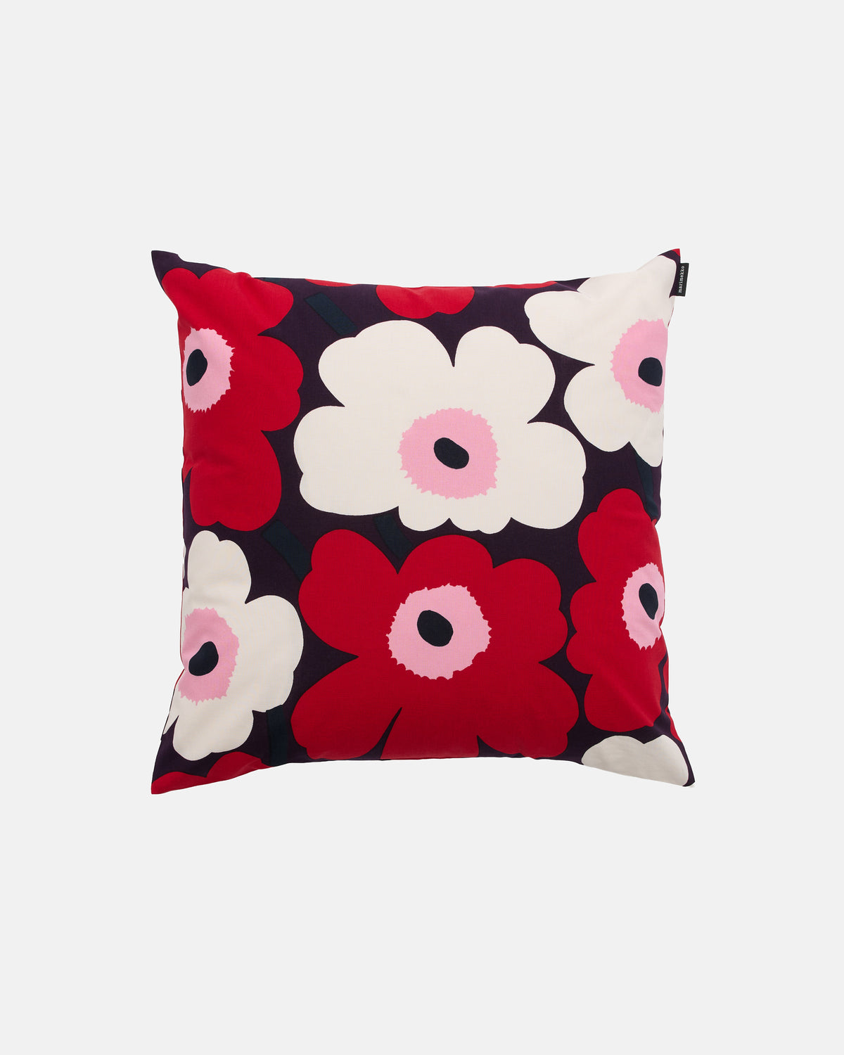 Marimekko - Pieni Unikko - Organic Cotton - Plum &amp; Cranberry