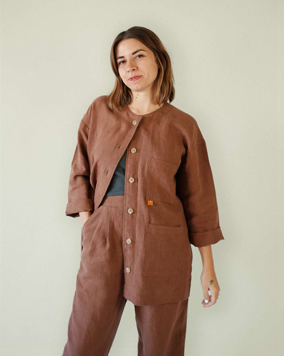 Matchis Pattern PDF Pattern - Makers Over Shirt | Matchy Matchy Sewing Club ...