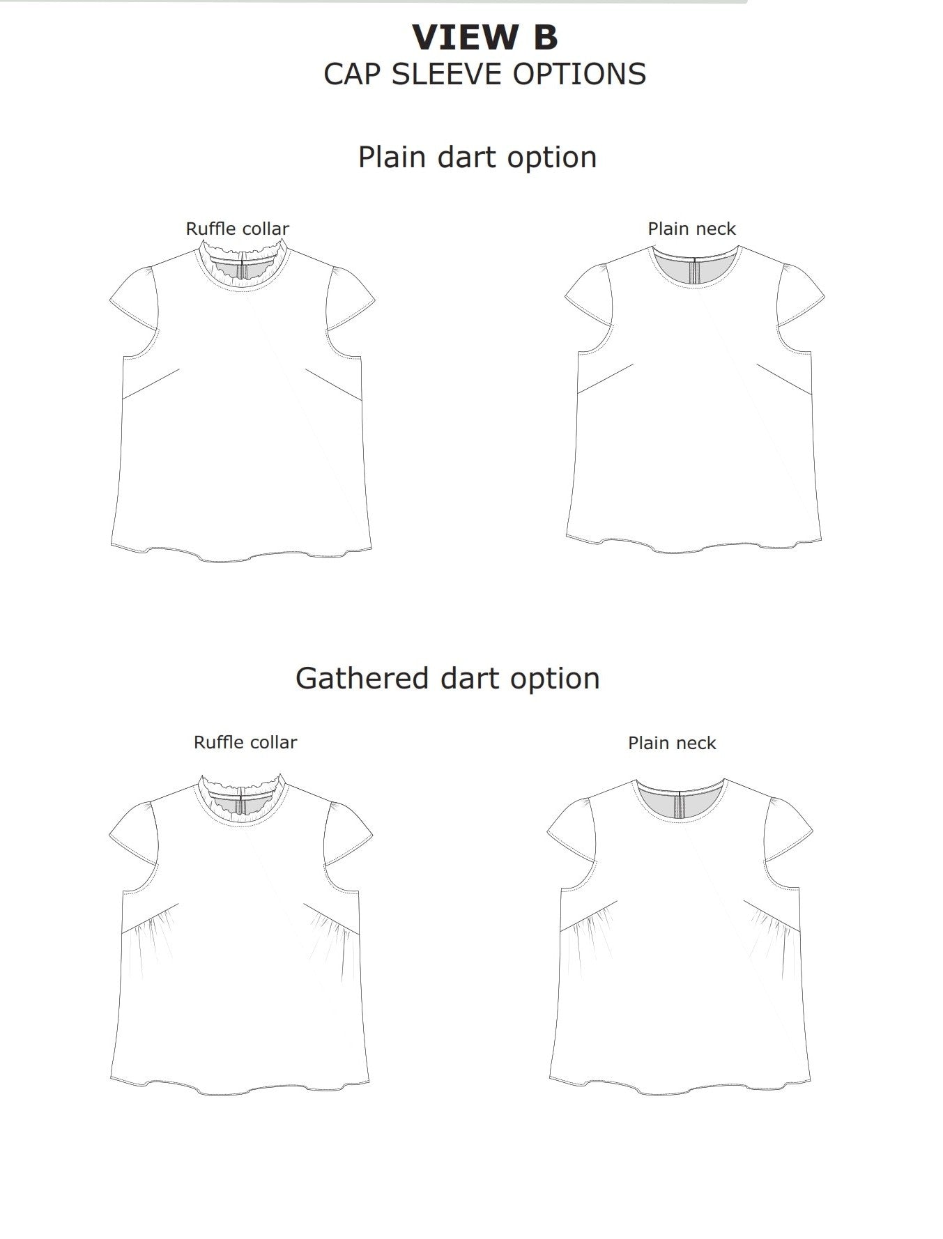 PDF Pattern -  Maja Top | Annika Kvist