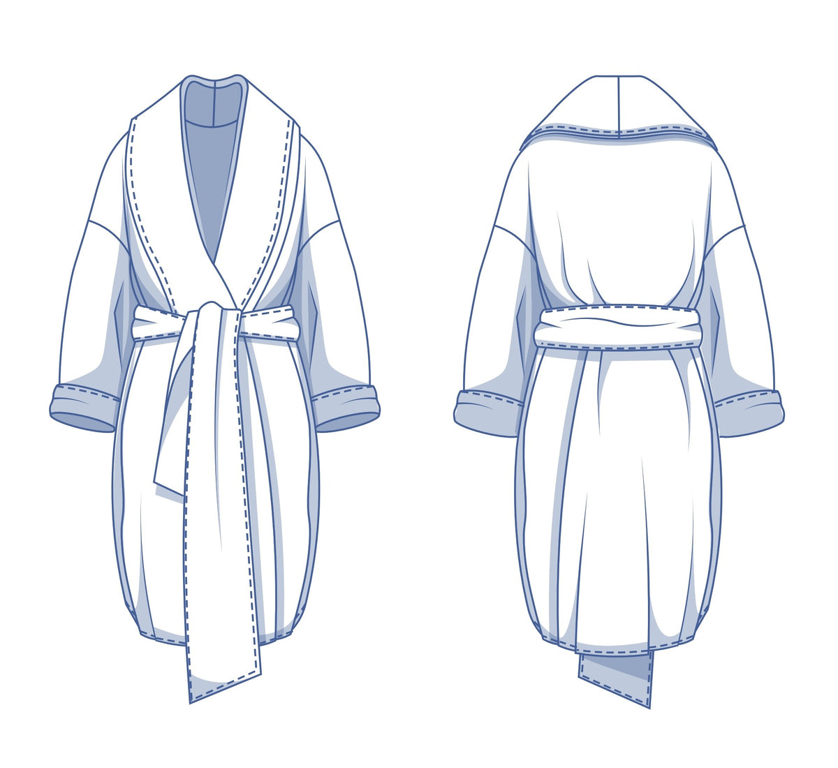 PDF Pattern - Marwi Coat | Fibre Mood