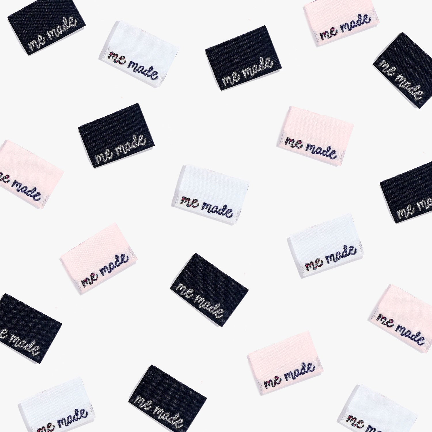 6 Woven Labels - Me Made