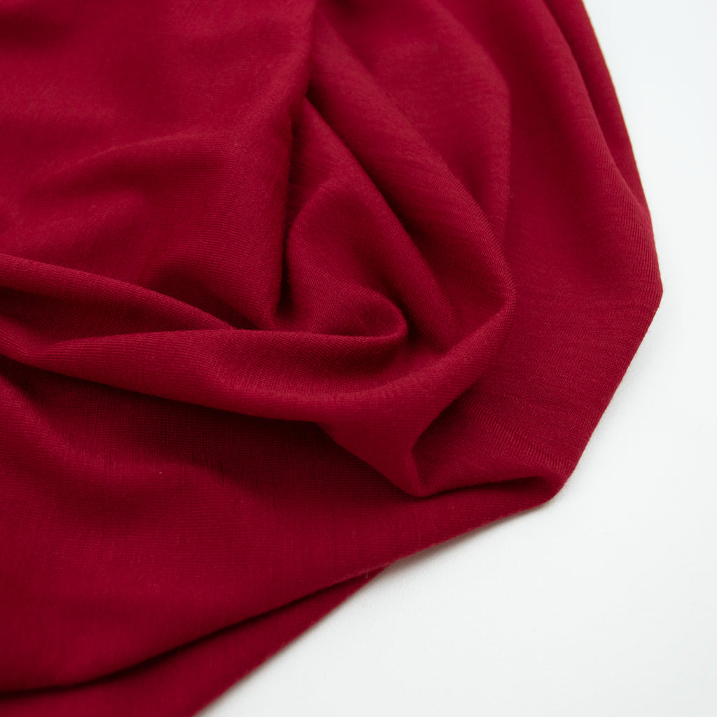 Australian Merino Jersey - Chilli Pepper