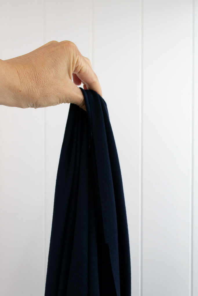 Australian Merino Jersey - Indigo