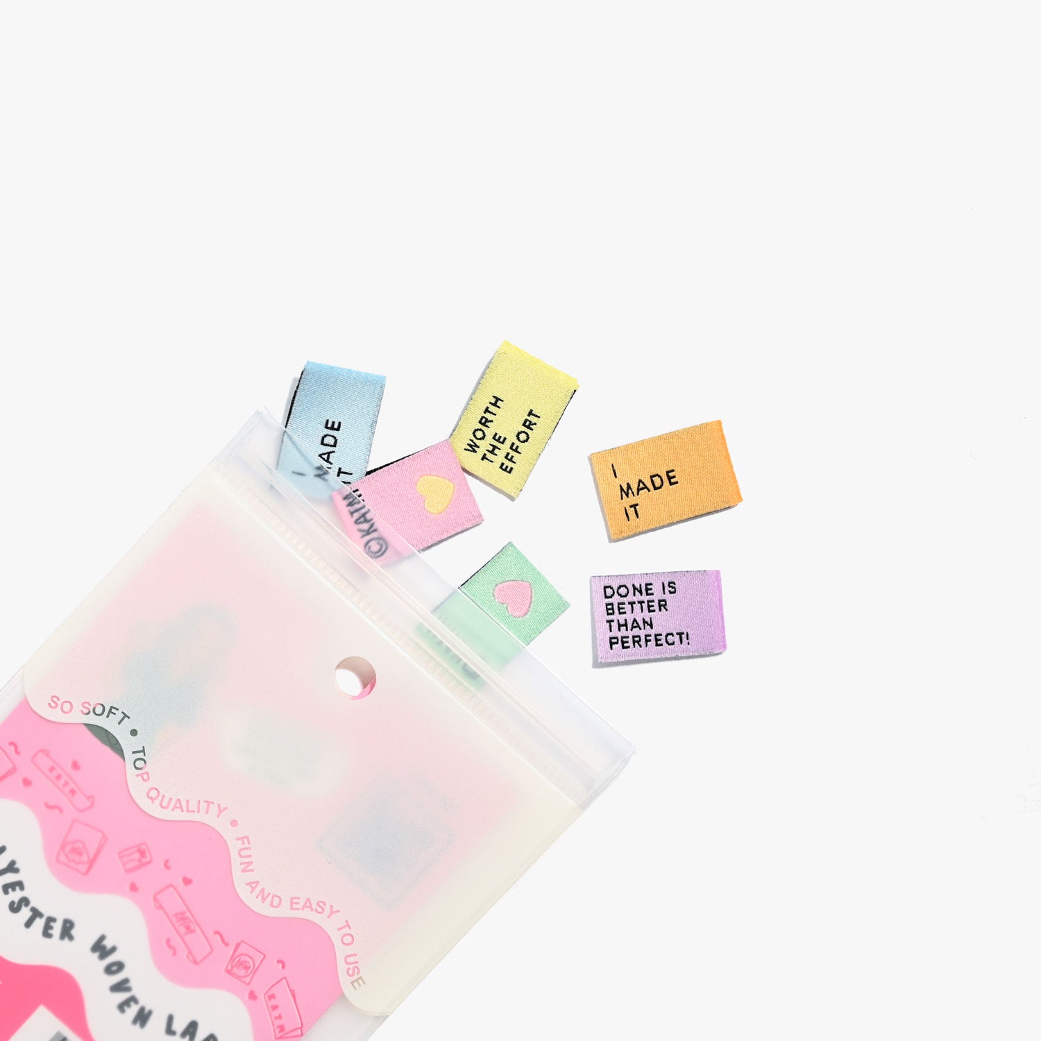 6 Woven Labels - Mighty Minis