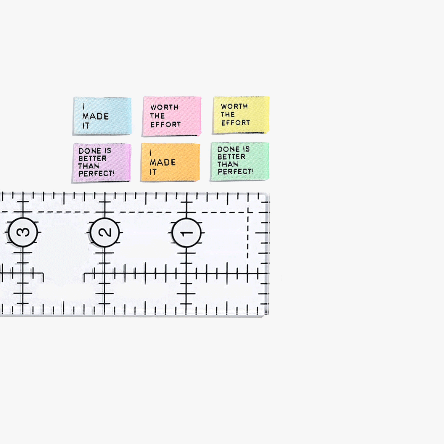 6 Woven Labels - Mighty Minis