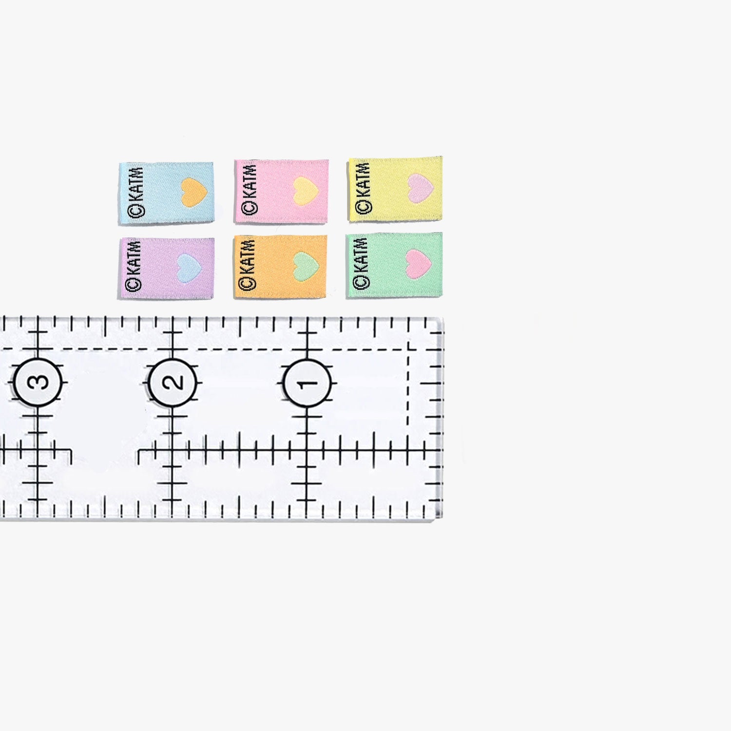 6 Woven Labels - Mighty Minis