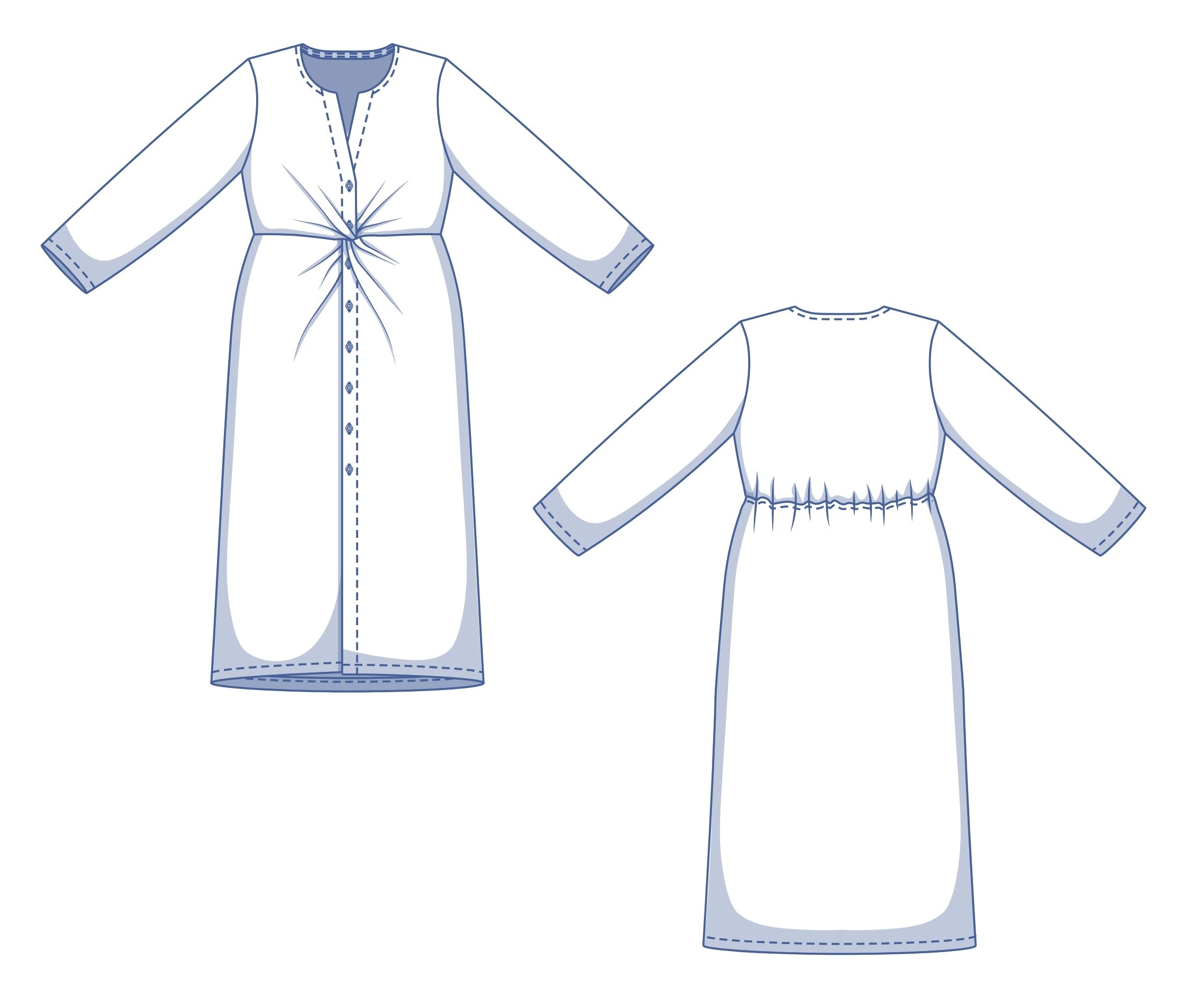 PDF Pattern - Milena | Fibre Mood – MaaiDesign Fabrics