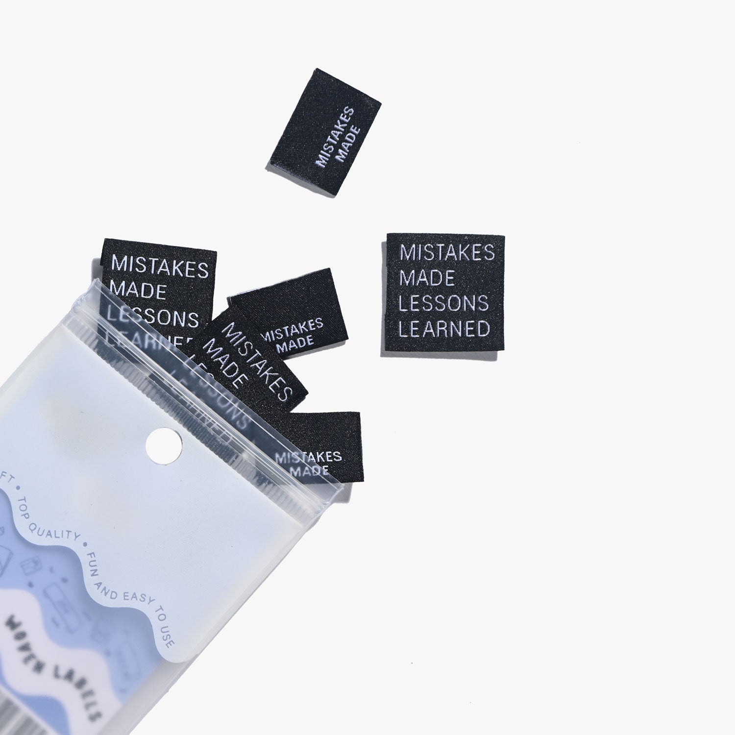 6 Woven Labels - Mistakes made lessons learned