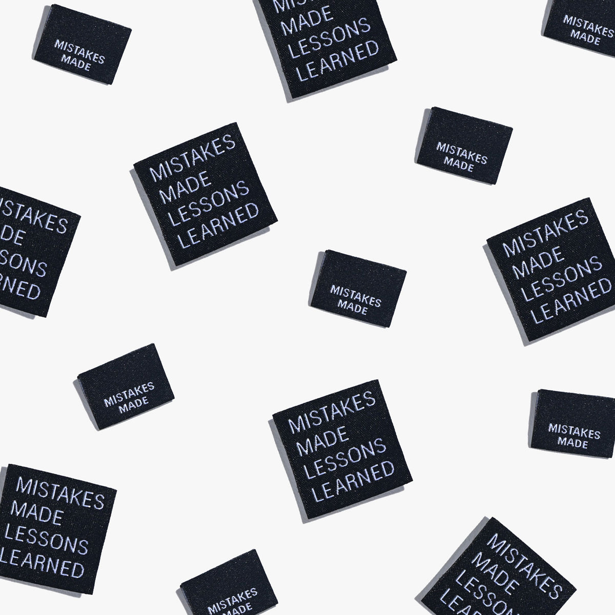 6 Woven Labels - Mistakes made lessons learned