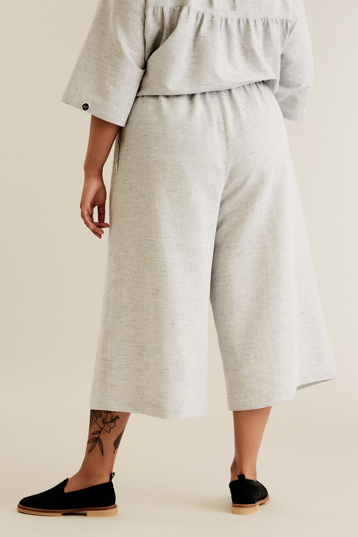 PDF Pattern - Ninni Elastic Waist Culottes | Named Clothing