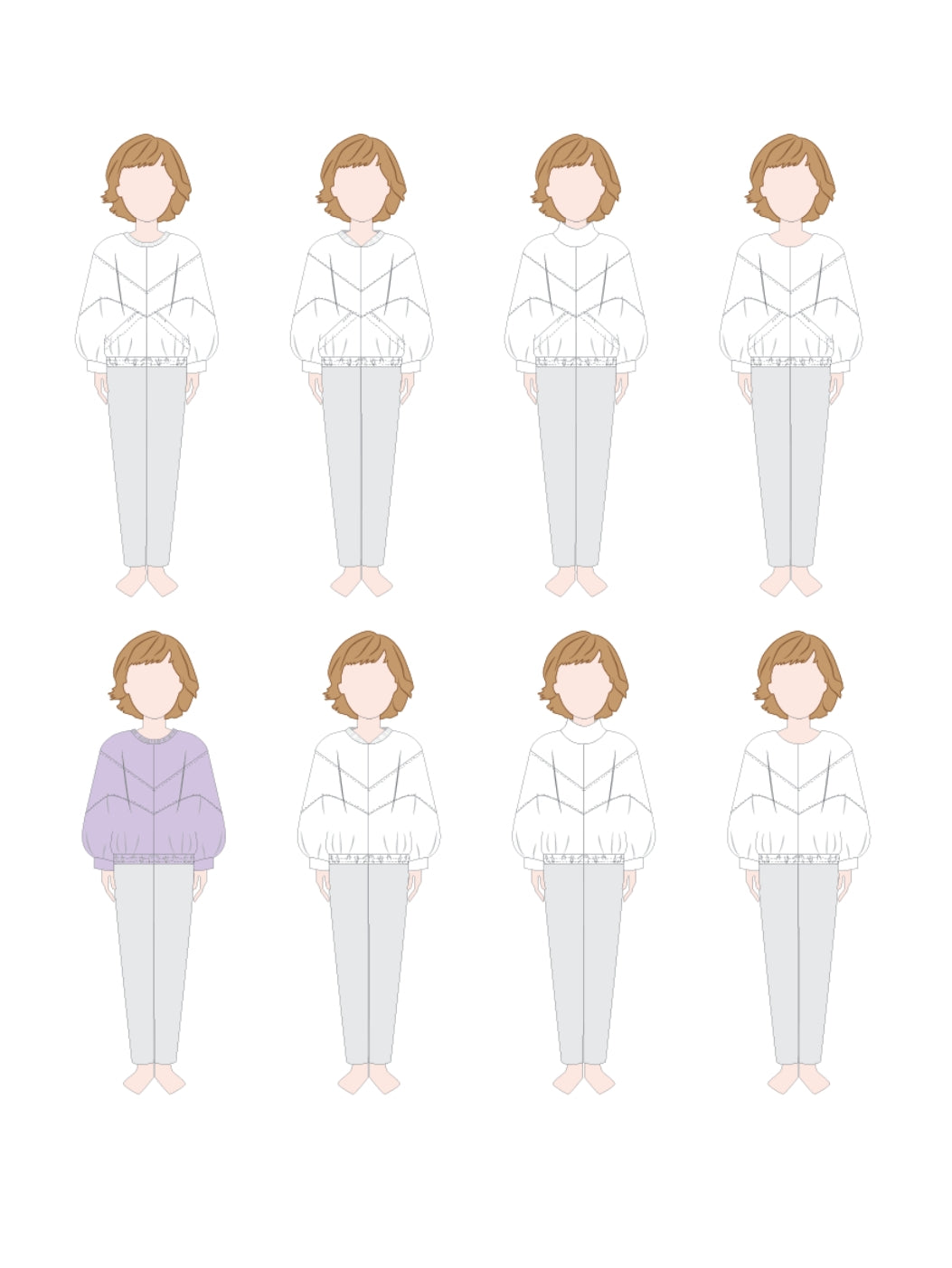 PDF Pattern - River Sweater &amp; Jacket | Notches