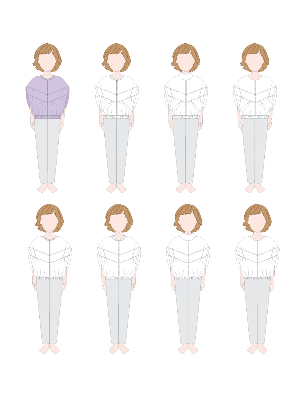 PDF Pattern - River Sweater &amp; Jacket | Notches