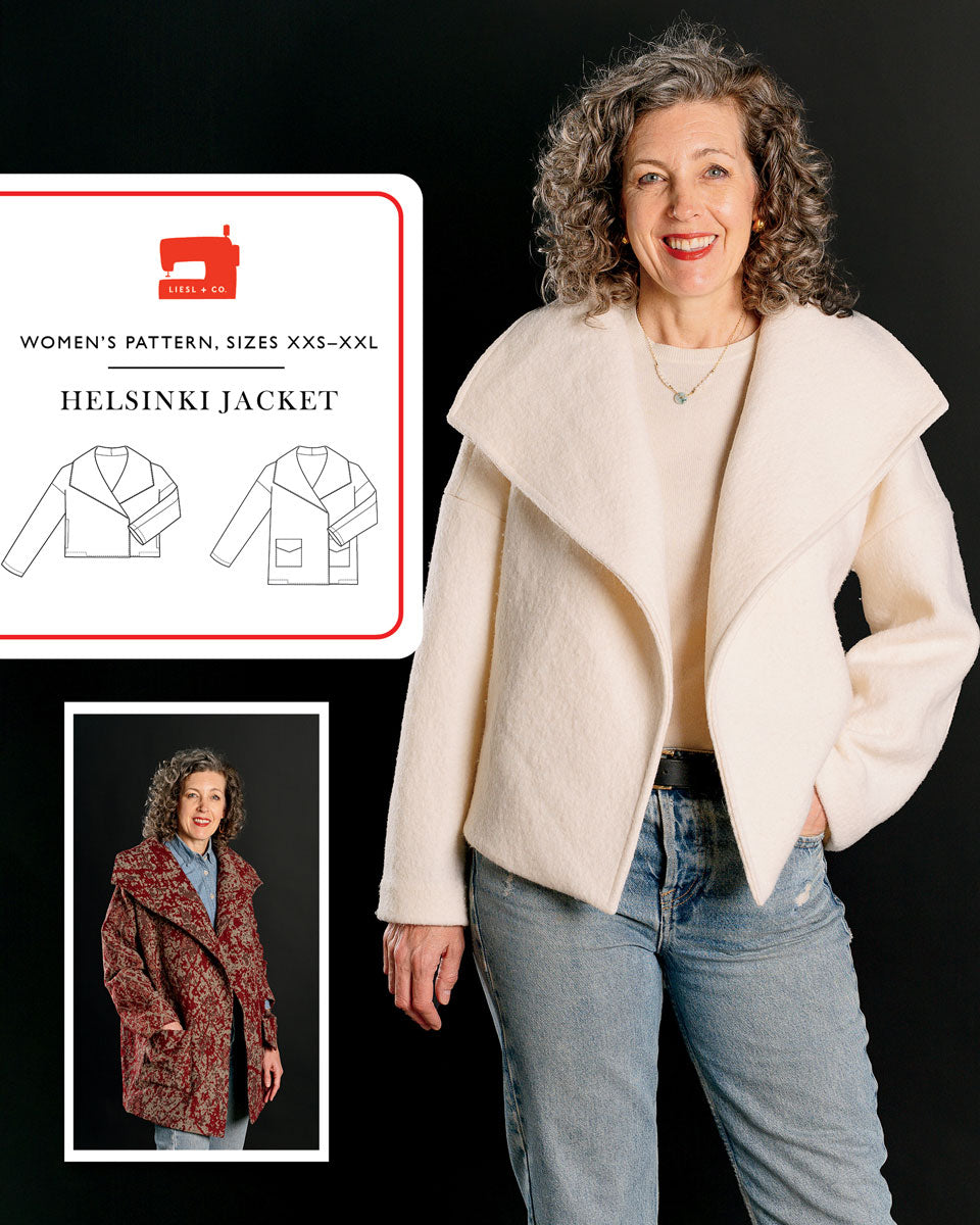 PDF Pattern - Helskinki Jacket | Liesl + Co.