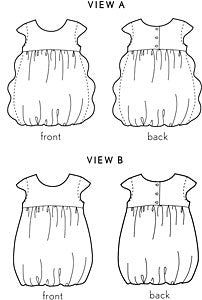 PDF Pattern - Bubble Dress | Oliver + S