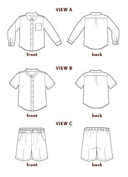 PDF Pattern - Sketch Book | Oliver + S – MaaiDesign Fabrics