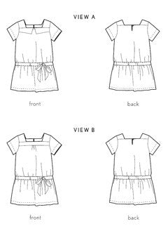 PDF Pattern - Croquet | Oliver + S