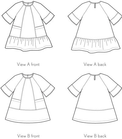 PDF Pattern - Carousel Dress | Oliver + S