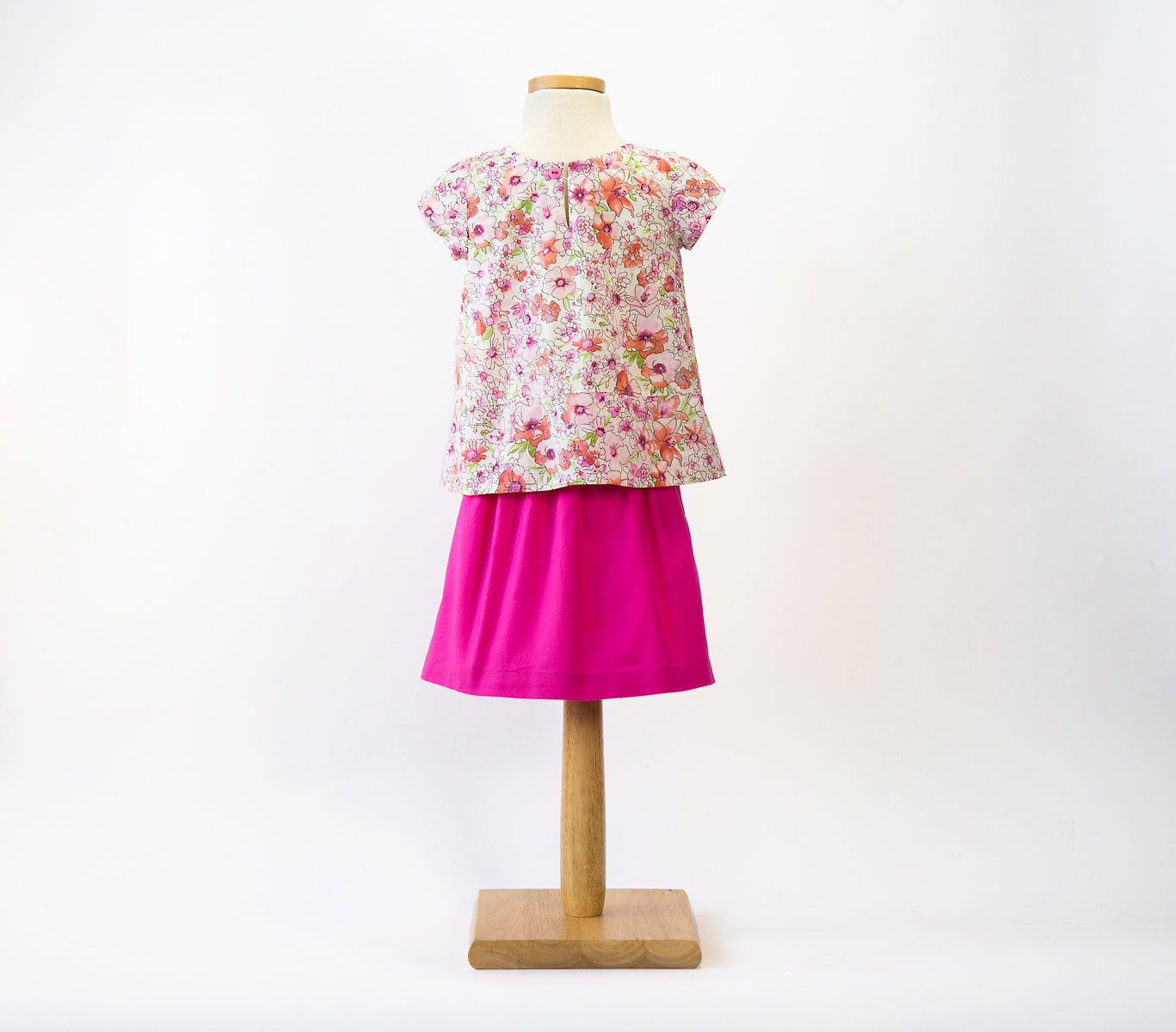 PDF Pattern - Butterfly Blouse + Skirt  | Oliver + S