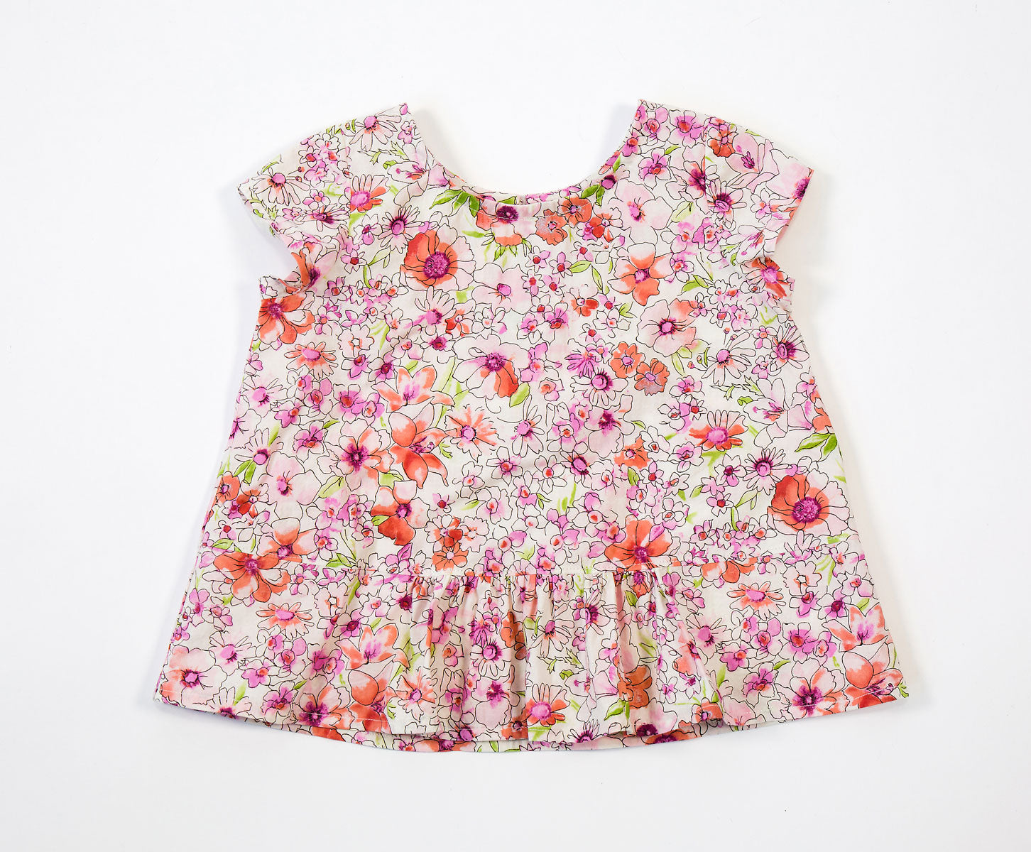 PDF Pattern - Butterfly Blouse + Skirt  | Oliver + S
