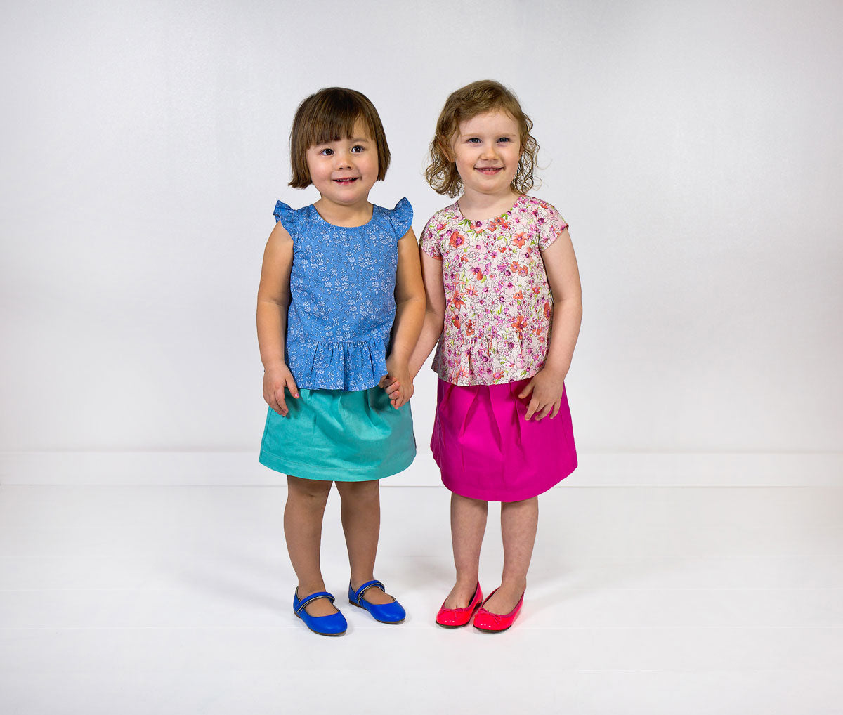 PDF Pattern - Butterfly Blouse + Skirt  | Oliver + S