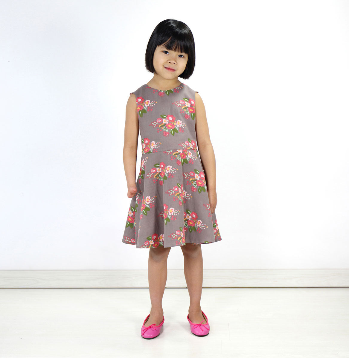 PDF Pattern - Cartwheel Wrap Dress | Oliver + S