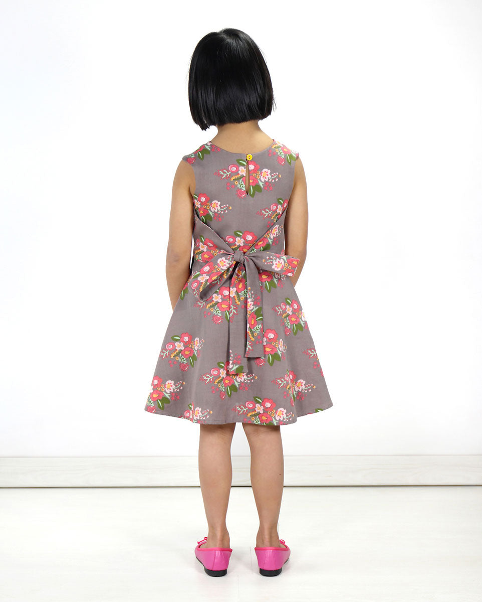 PDF Pattern - Cartwheel Wrap Dress | Oliver + S