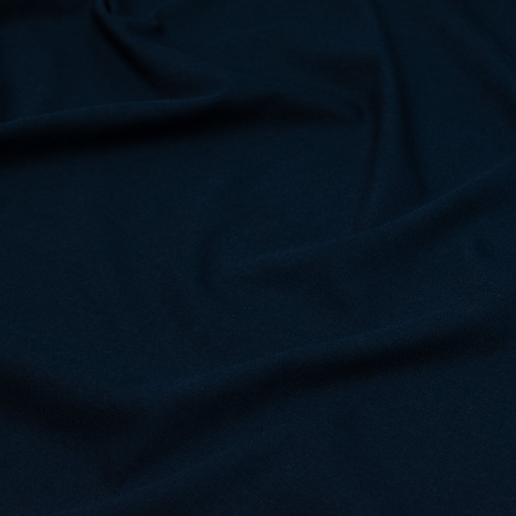 Organic Cotton Jersey - Indigo Blue