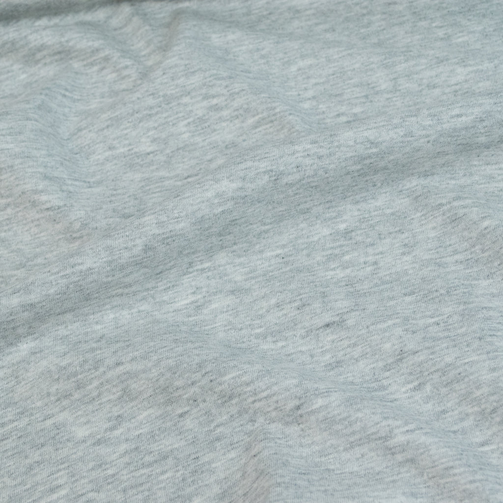 Organic Cotton Jersey - Light Grey Marle