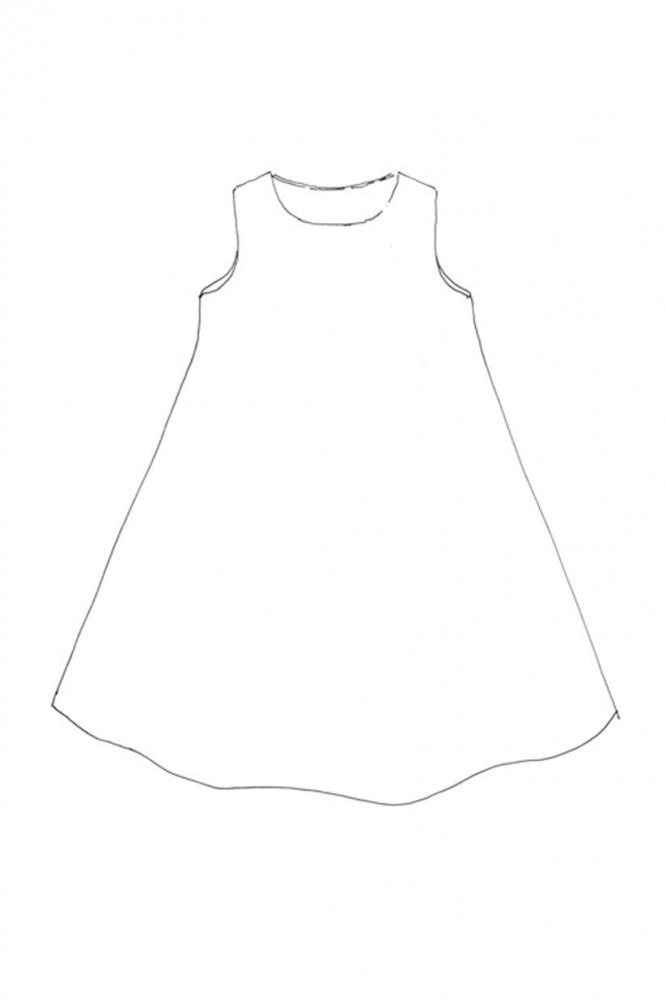 PDF Pattern - Trapeze Dress | Merchant &amp; Mills