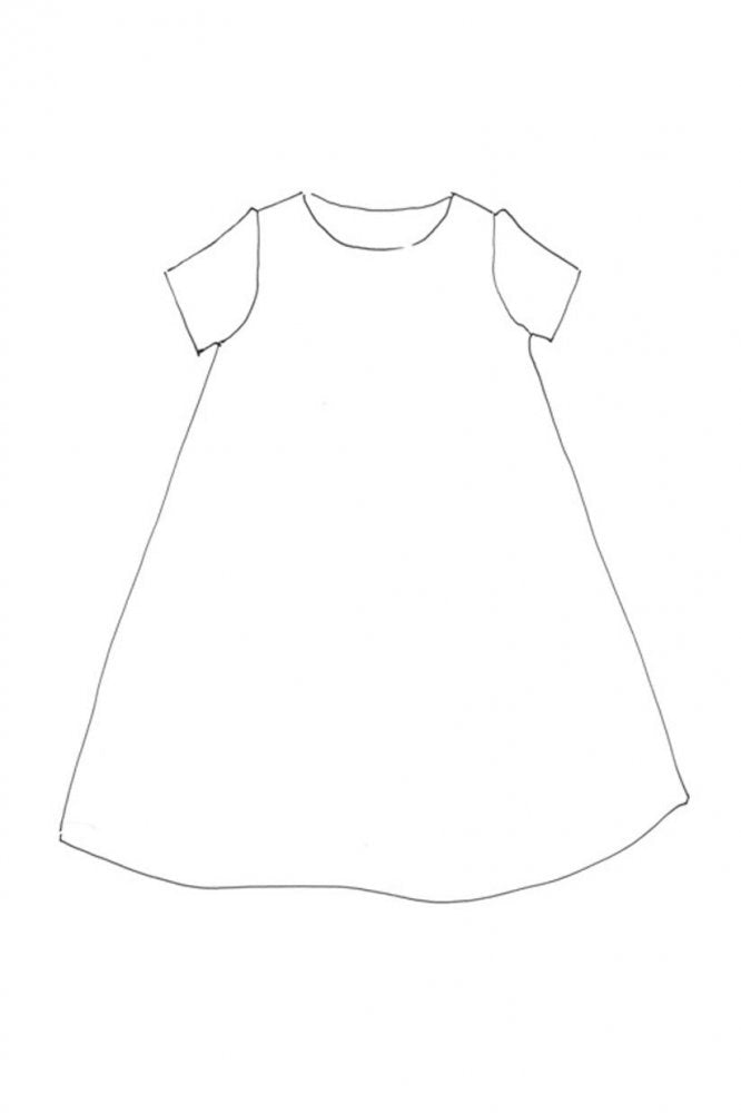 PDF Pattern - Trapeze Dress | Merchant &amp; Mills