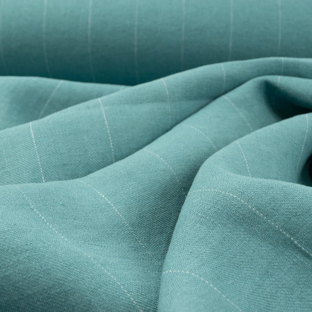 Linen - Coastal Blue Pin Stripe