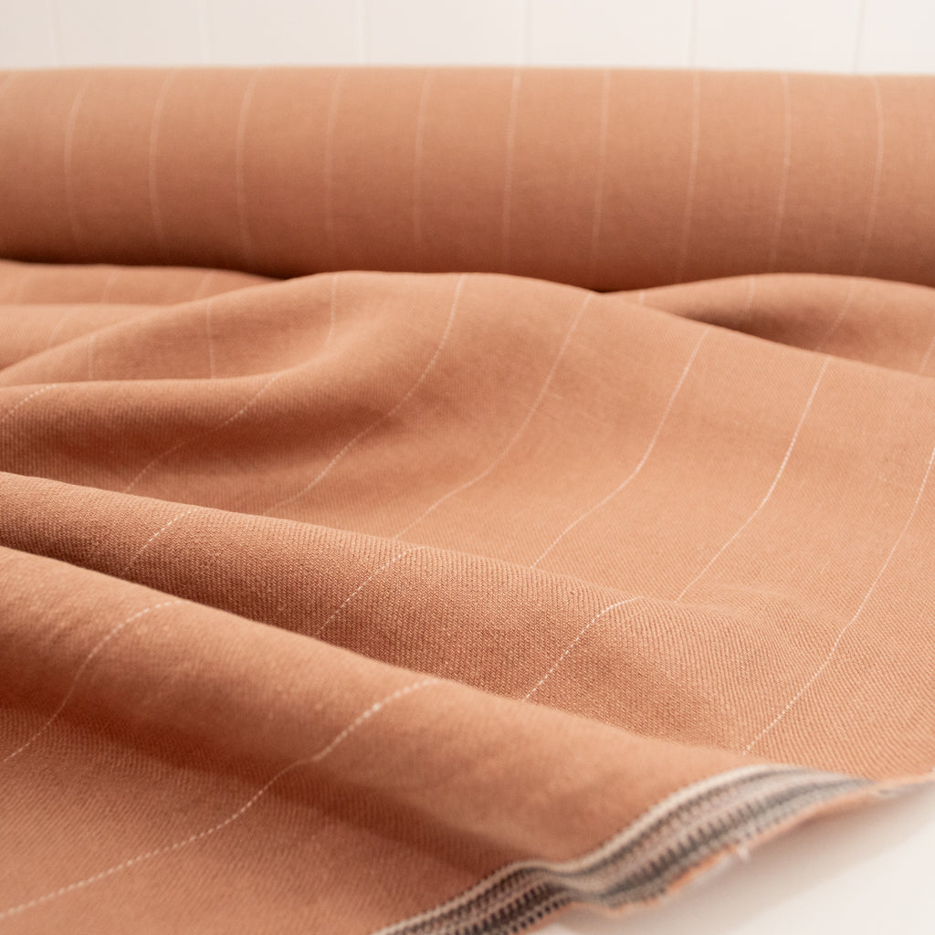 Linen - Maple Pin Stripe