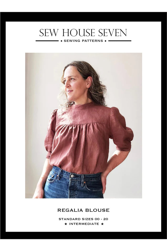 Regalia Blouse - Sewing Pattern | Sew House 7